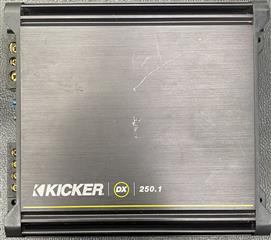 KICKER DX250.1 250W 2-Ohm Mono Class D Car Audio Amplifier Amp 11DX2501